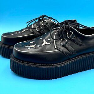 Demonia Vegan Gothic Punk Rock Creeper 505 - Brand-New Vintage Deadstock